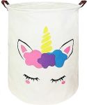 Unicorn Print Storage Basket 4 USB2