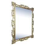 Izzi Mirror - Large Gold