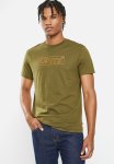 Levi's Outline Branded Grp Tee - Dark Olive