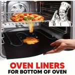 1/2PCS Multi-functional Non-stick Reusable Liner For Electric Oven Gas Oven Toaster And Grill Thickened Baking Mat Kitchen Acces