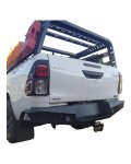 Taaibos 4×4 – Toyota Hilux GD6 Revo Rear Replacement Bumper With Side Impact Bars For