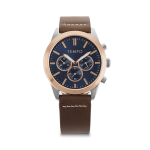 Men&apos S Analogue Leather Watch