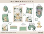 Cot Duvet Bedding Happy Lion Adventures