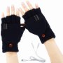 USB Heated Gloves Black