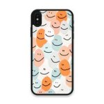 Custom Printed Tpu Cases - Apple Iphone XS Max & 39 Pastel Smiley& 39 By