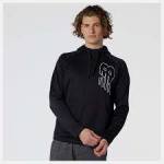 New Balance Men's Tenacity Performance Fleece Pullover Hoodie - Black - XL