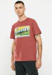 Vintage Travel Tee - Rhubarb Marl