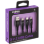 Talk Black 3-IN-1 USB Cable 1.2M