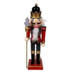 Nutcracker Pinewood 9X6X25CM - With Stick