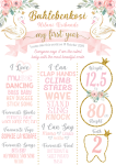 Milestone Board - Swan Princess - A0