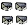 4PCS 114 LED Outdoor Solar Wall LAMP-SH-114