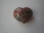 Polychrome Old Map Jasper Heart MI68