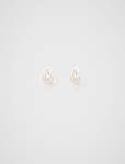 Samuel Small Hoop Stud Earrings - 0 Silver