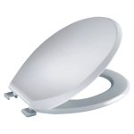 Dutton Plastic Toilet Seat And Cover White 18.95MM