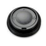 Cup Kraft Lid Black 350ML 25