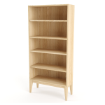 Laila Open Display Shelf - White Oak