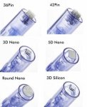 Dr.pen Ultima A6 Needle Cartridges - Round Nano - 5