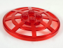 Parts Dish 6 X 6 Inverted Radar Webbed - Type 2 Underside Attachment Positions At 90 Degrees 4285B - Trans-red