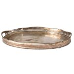 Trays Antique Silver Large Mixed 46CM