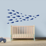 Fish Pattern - Blue