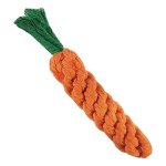 Dog Chew Toy "rope Carrot