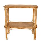 Rattan Side Table Two-tier