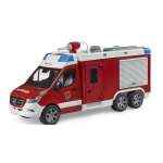 Bruder Toys Mercedes-benz Sprinter Fire Engine With Light & Sound Module 48CM Long