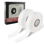 Marcobrothers Hemming Tape White 3 4" X 32 Yards X 2 Iron On Hem Tape