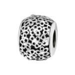 B10-C5026 - 925 Sterling Silver Flower European Charm Bead
