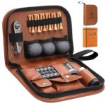 Zeceliko Golf Gifts For Men And Women - Golf Accessory Set Including Rangefinder Golf Multi-function Clubs Golf Balls Golf Brush