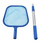 Swimming Pool Leaf Skimmer Mesh Net With Telescopic Pole Pond Tub Cleaning