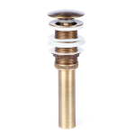 B Series - Brass Basin Pop Up Plug Unslotted