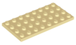 Parts Plate 4 X 8 3035 - Tan