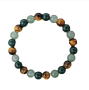 Green Crystal Natural Tiger-eye Bracelet