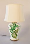Green Leaf Lamp Base With Shade – 66X40CM