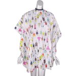 Kids Cape White With Rabbits Studs