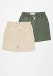 Cotton On Multipack Henry Slouch Short Two Pack - Rainy Day swag Green
