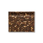 End Grain Prep Board Large With Compartments