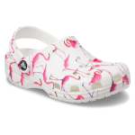 Classic Pool Party Clog Kids - White flamingo J6