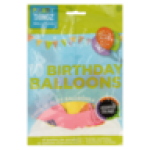 High Quality Round Printed Balloons 10-PACK