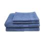 Eqyptian Collection Towel -440GSM -2 Guest Towels 2 Bath Towels -denim