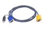 Aten 5M USB Kvm Cable With 3 In 1 Sphd And Built-in PS2 To USB Converter