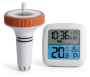 Wireless Digital Floating Pool Thermometer With Indoor Receiver