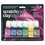 Ampersand Scratchbord Ink Set - 6 Colours