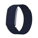 Makcpoimer Stretchy Nylon Sport Loop Compatible With Amazfit Helio Strap Adjustable Elastic Fitness Tracker Wristband With Pre-i