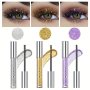 Sparkling Golden-Tone Mascara - Waterproof & Smudge-Proof Long-Lasting Curl For All Skin Types Perfect For Parties & Festivals