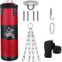 Hanging Unfilled Heavy Bags Kickboxing Adults Kids Youth Boxing