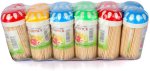Generic 341388 Wooden Toothpick Holder For Regular Usage With Cap