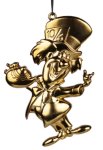 Mad Hatter Metal Ornament