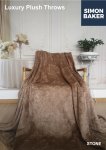 Luxury Plush Blanket Stone Available In Plain Or Embossed - Embossed